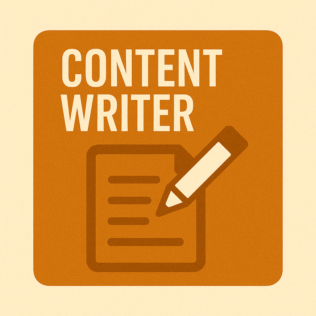 CONTENT WRITER
